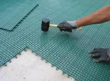 How Do You Cut Polypropylene Interlocking Tiles?