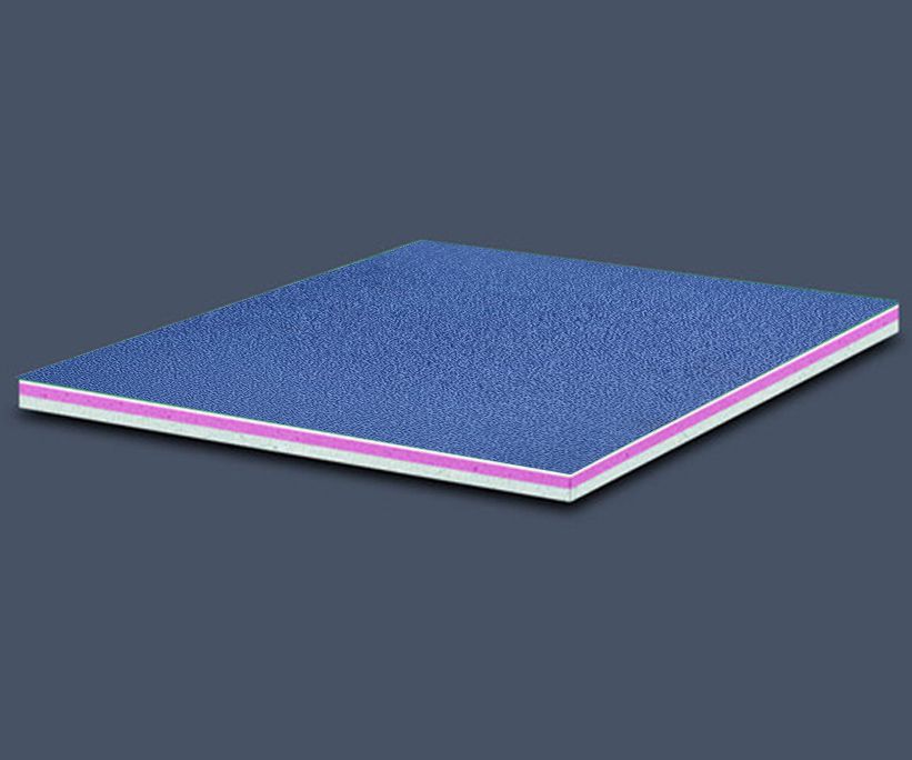 PVC Badminton Court Mat—Competition