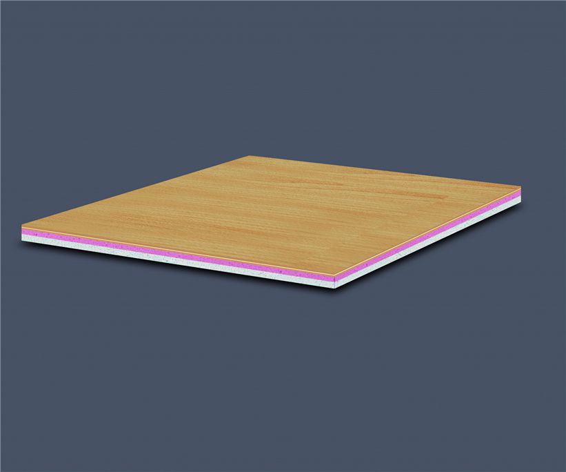 PVC Basketball Flooring – Wood Embossed