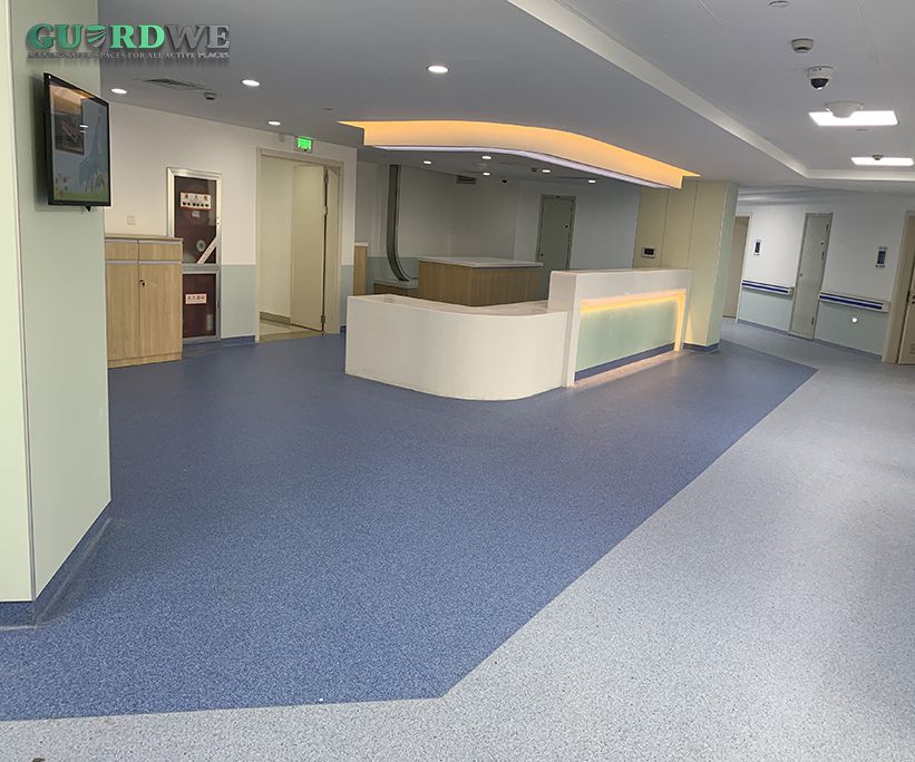 Homogeneous PVC Flooring for Hospital