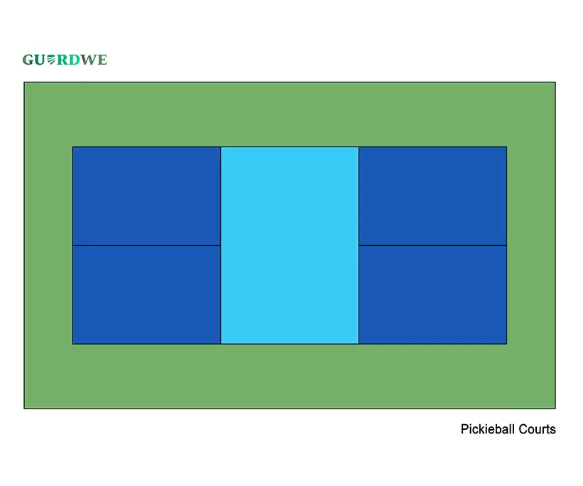 PVC Indoor Pickleball Flooring – Mini-Gem