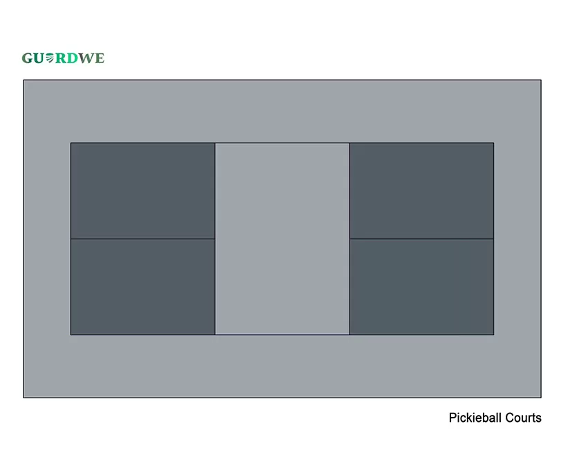 PVC Indoor Pickleball Flooring – Mini-Gem