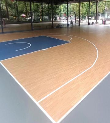 Indoor basketball flooring (Malaysia）