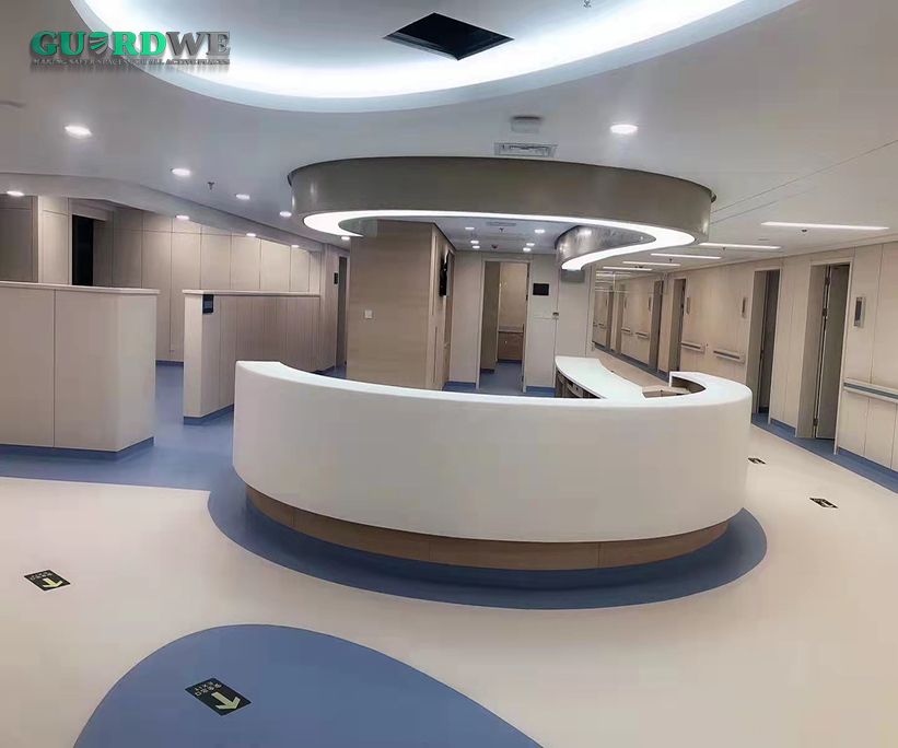 Homogeneous PVC Flooring for Hospital