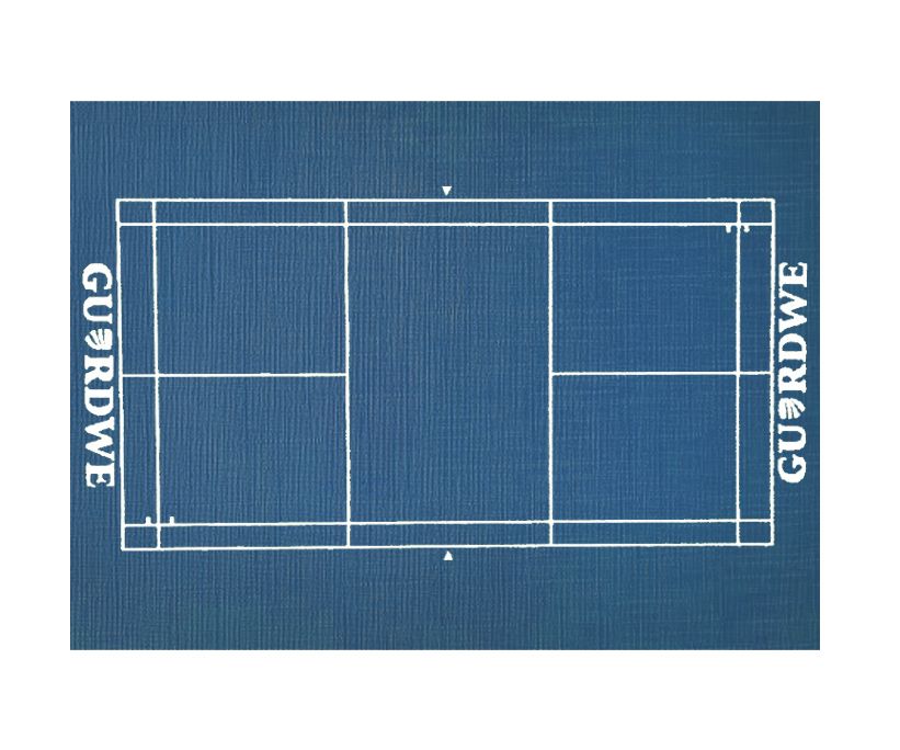 PVC Badminton Court Mat—Professional