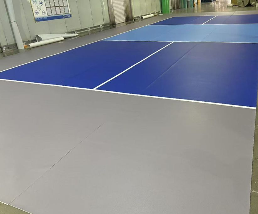 Pickleball Flooring-Dense PVC Material