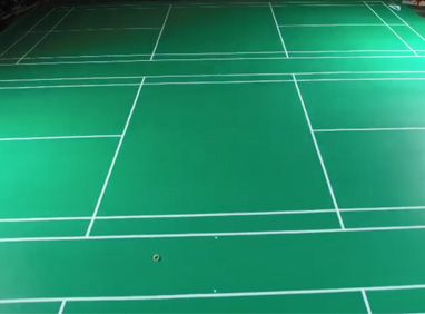 High-quality badminton courts built by Guardwe