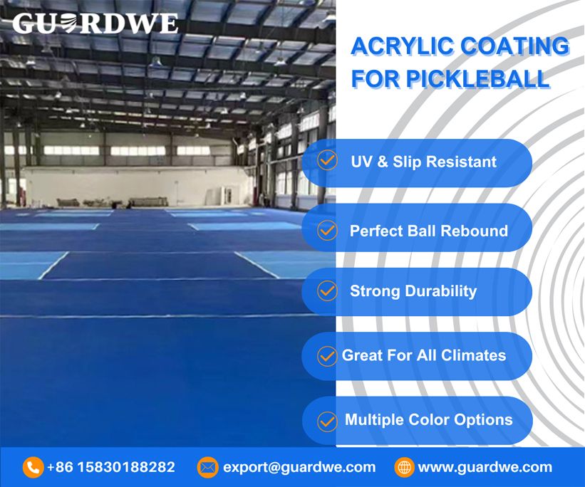 AcrylicTech-Roll Pickleball Flooring