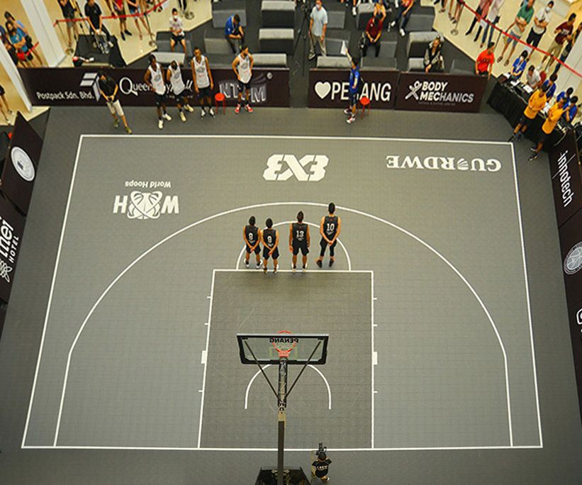 Basketball Court Tiles-KC01