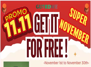 Guardwe Announces November Mega-Sale Guardwe Announces November Mega-Sale